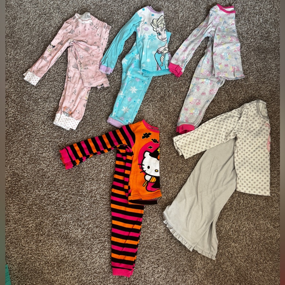 3T girls pajama lot